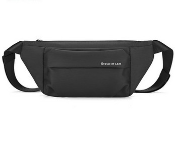 Funkčná textilná crossbody kabelka s niekoľkými priehradkami