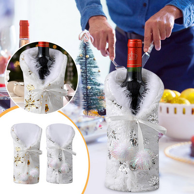 Kalėdų vyno butelių rinkinio krepšys žvakių šviesoje vakarienė ir nedūžtančios vyno taurės ypač didelės šampano taurės Baccarat vyno taurės
