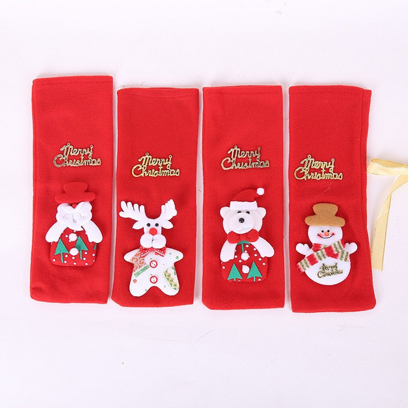 Vianočná ozdoba na fľašu vína, sada oblečenia, vianočná dekorácia na stôl, Santa Claus 2022, novoročný darček, vianočné dekorácie do domácnosti