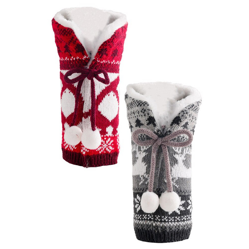 Poklopci za boce od 2 komada Božićni ukrasni poklopci Poklopci za kućanske boce