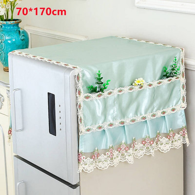 1 tk Fresh Green külmiku katterätik mikrolaineahi tolmukindel riie trummel pesumasin tolmukate mööbli tolmulapp