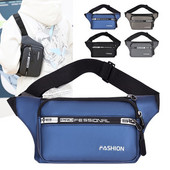 Ležerna tekstilna torba za struk ili preko ramena