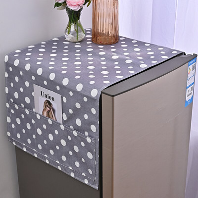 Lemon Fruit Külmiku pesumasina kate Dot tolmu kattelapp Plaid Geomeetriline külmiku sügavkülmiku kate tolmu kattelapp