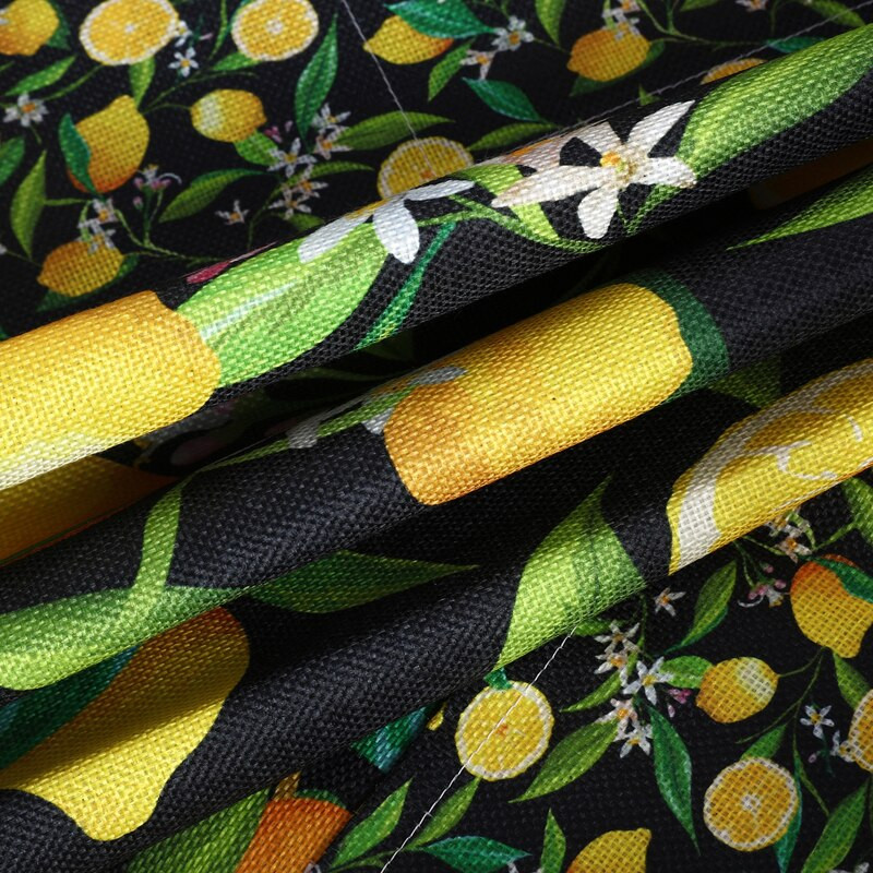 Lemon Fruit Külmiku pesumasina kate Dot tolmu kattelapp Plaid Geomeetriline külmiku sügavkülmiku kate tolmu kattelapp