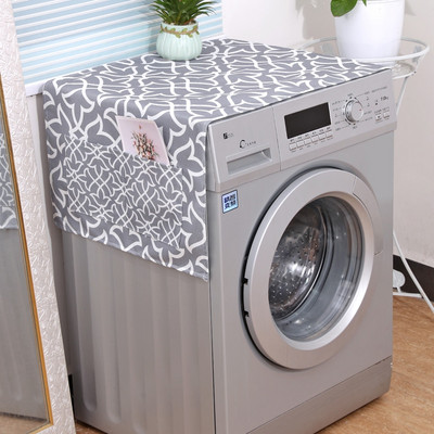 Valge musta lehma mustriga geomeetrilise külmiku tolmukate tasku hoiukotiga Pesumasina hoiustamise korraldaja rippuv