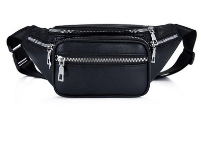 Ikdienas vīriešu soma no eko ādas un rāvējslēdzēja