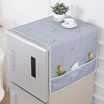 Naujas gaminys buitinio šaldytuvo dangtis rankšluosčio dangtelis nuo dulkių elektrinio prietaiso dulkių audinio universalus skalbimo mašinos dangtis