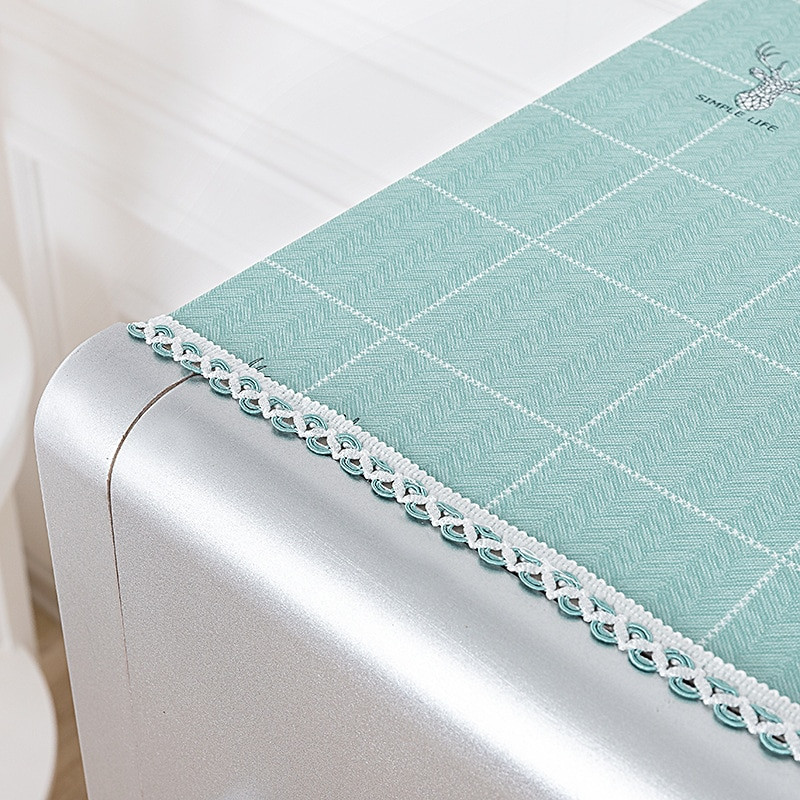 Naujas gaminys buitinio šaldytuvo dangtis rankšluosčio dangtelis nuo dulkių elektrinio prietaiso dulkių audinio universalus skalbimo mašinos dangtis