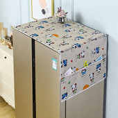 50x130cm buitinio šaldytuvo dangtis nuo dulkių Daugiafunkcis pakabinamas laikymo krepšys skalbimo mašinos viršutiniams dangčiams