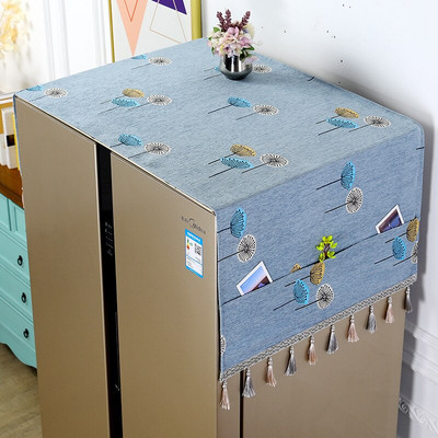 Κάλυμμα ψυγείου μονής πόρτας Πανί πλυντήριο ρούχων Πολυεστερικό κάλυμμα σκόνης προστατευτικό για οικιακή μοντέρνα διακόσμηση σπιτιού