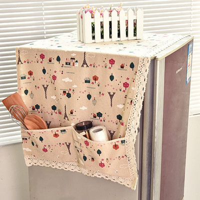 Πολυλειτουργικό ύφασμα οικιακής χρήσης Κάλυμμα σκόνης ψυγείου Πετσέτα Αντιρρυπαντικό Προστατευτικό κάλυμμα ψυγείου Προμήθειες κουζίνας