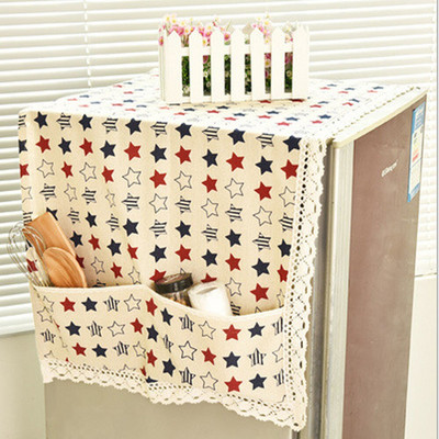 Πολυλειτουργικό ύφασμα οικιακής χρήσης Κάλυμμα σκόνης ψυγείου Πετσέτα Αντιρρυπαντικό Προστατευτικό κάλυμμα ψυγείου Προμήθειες κουζίνας