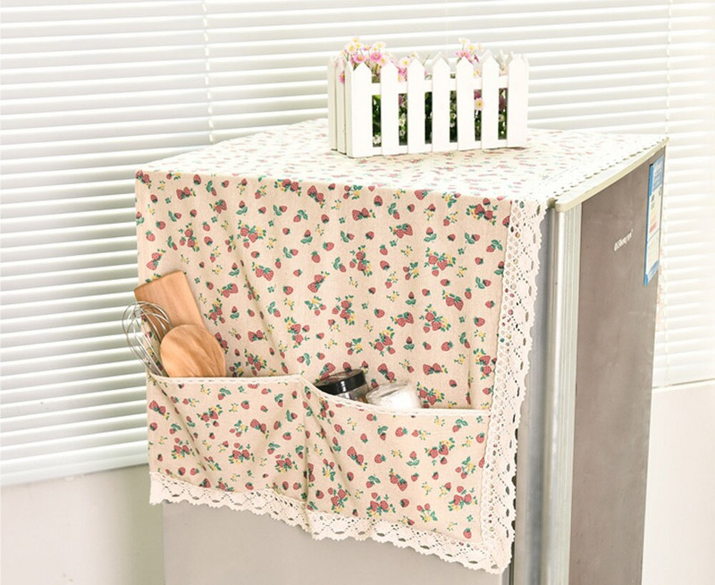 Πολυλειτουργικό ύφασμα οικιακής χρήσης Κάλυμμα σκόνης ψυγείου Πετσέτα Αντιρρυπαντικό Προστατευτικό κάλυμμα ψυγείου Προμήθειες κουζίνας