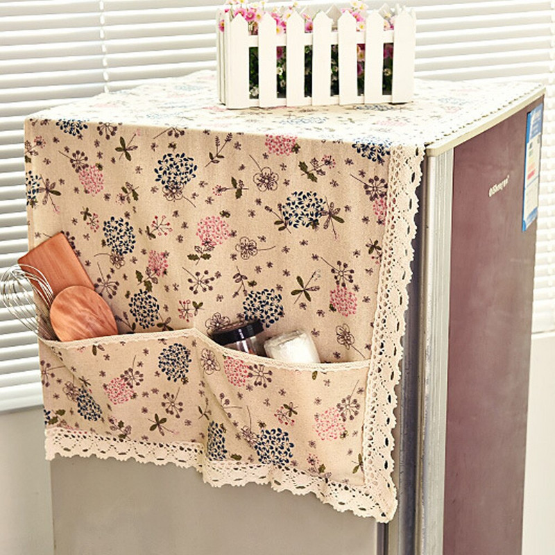 Πολυλειτουργικό ύφασμα οικιακής χρήσης Κάλυμμα σκόνης ψυγείου Πετσέτα Αντιρρυπαντικό Προστατευτικό κάλυμμα ψυγείου Προμήθειες κουζίνας