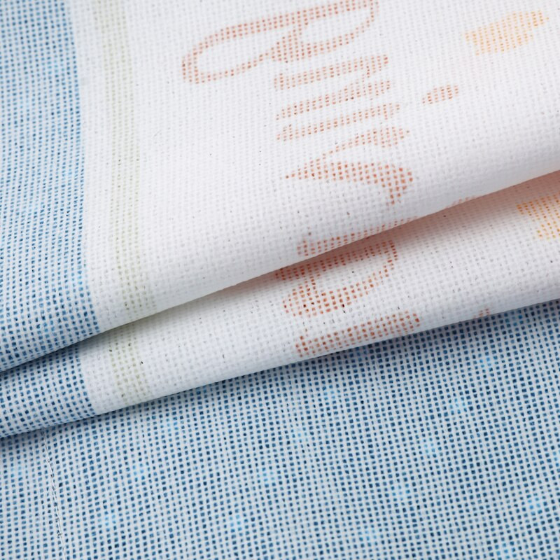 Ochranný kryt na chladničku s mrazničkou na Deň vďakyvzdania s moriakom a tmavomodrou bodkovanou potlačou na jesenný festival úrody