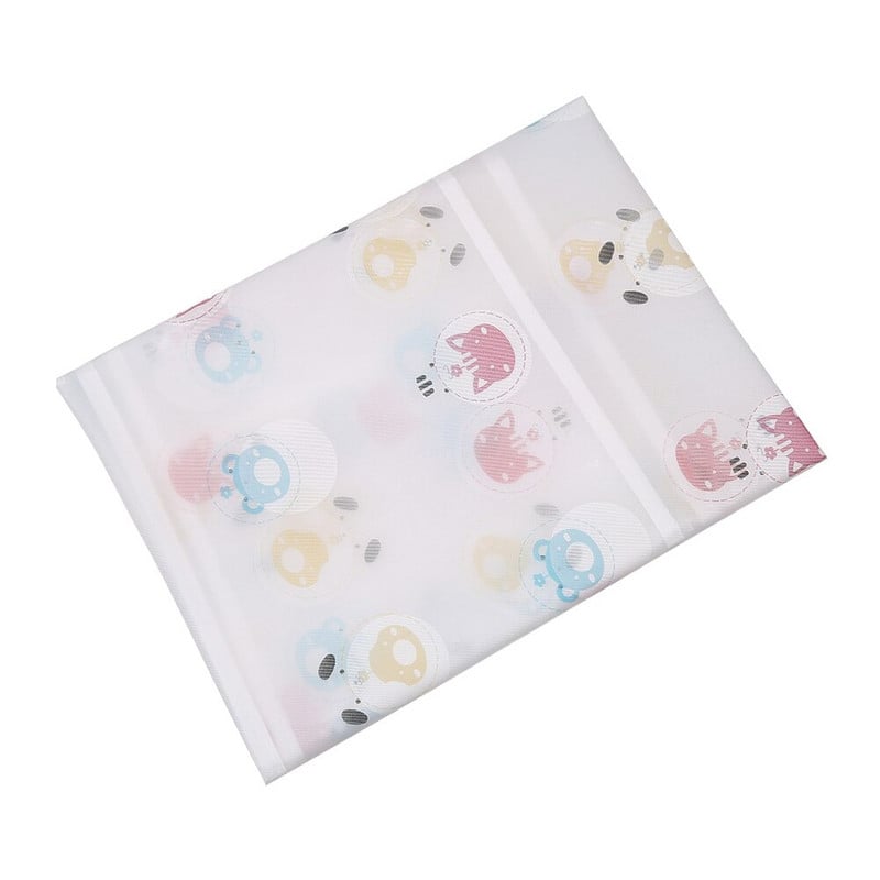 2 τμχ Πολλαπλών χρήσεων Cartoon Bear Practical Dustproof Home Decor Ψυγείο Πάνω κάλυμμα Πλυντήριο ρούχων με προστασία τσέπες