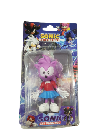 Фигурка Sonic, Amy Rose, Пластмасова, 10 см.
