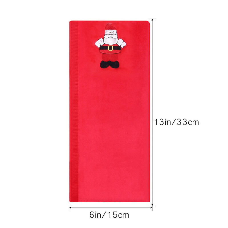 Καλύμματα λαβής πόρτας ψυγείου Χριστουγέννων 3 τμχ Καλύμματα λαβής μικροκυμάτων Santa Snowman Καλύμματα φούρνου Πλυντήριο πιάτων Κουζίνα Συσκευή