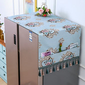 Κάλυμμα σκόνης αποθήκευσης ψυγείου Απλό ευρωπαϊκού στυλ πτυσσόμενο ύφασμα ανθεκτικό στη σκόνη Κάλυμμα ταπετσαρίας καναπέ καρέκλας μόδας