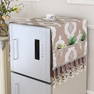 1 PC Fresh Green šaldytuvo dangtelio rankšluostis Mikrobangų krosnelės dulkėms atsparus audinys Būgnas skalbimo mašina Dulkių dangtelis Baldų audinys nuo dulkių