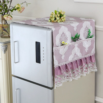 1 PC Fresh Green šaldytuvo dangtelio rankšluostis Mikrobangų krosnelės dulkėms atsparus audinys Būgnas skalbimo mašina Dulkių dangtelis Baldų audinys nuo dulkių