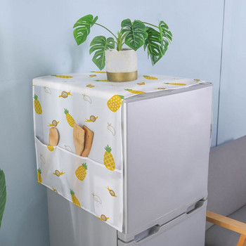 Водоустойчиво палто за пералня Прахоустойчиво покритие за хладилник Животински плодов модел Слънцезащитен калъф за защита от прах Домакински аксесоари