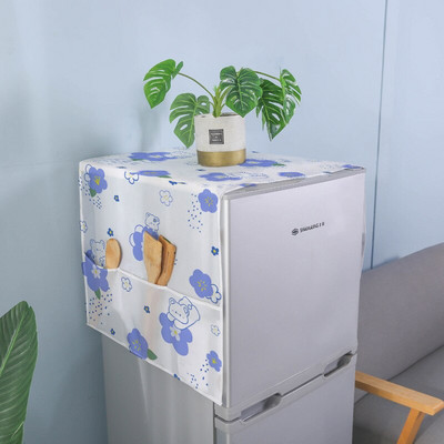 Vodootporan kaput za perilicu rublja Otporan na prašinu Navlaka za hladnjak S uzorkom životinjskog voća Kutija za zaštitu od prašine od sunca Pribor za kućanstvo