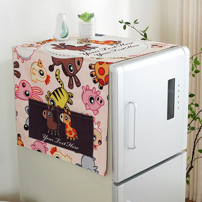 Hűtőszekrény porálló huzat többcélú mosógép felső fedél tároló rendszerező táskákkal