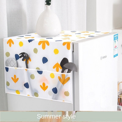 Kryt rukoväte chladničky, vodotesný bubon pre domácnosť, kryt práčky, mraznička, vrchný kryt proti prachu a oleju, organizér do kuchyne