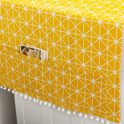 Καλής ποιότητας 70 * 170cm οικιακό υφασμάτινο κάλυμμα σκόνης Πολυλειτουργικό πλυντήριο σκόνης διπλής πόρτας Ψυγείο Κάλυμμα σκόνης