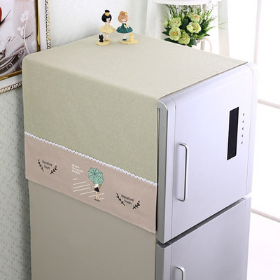 170x66cm Nový kryt na chladničku/práčku do domácnosti, kuchynské doplnky, kryt na mikrovlnnú rúru s bočným úložným vreckom