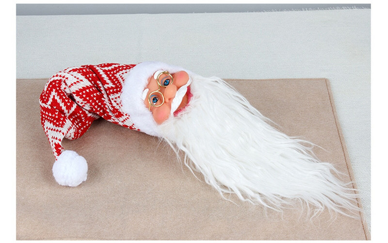 vina Poklon Kutija za vino Crveni set Navlaka za vrećicu za bocu Božićni Djed Božićnjak Oprema za dom Dekoracija doma Staromodne čaše za šampanjac