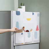 Kryt na chladničku, úložný vak, organizér na úložný priestor do práčky, závesná taška s vreckom