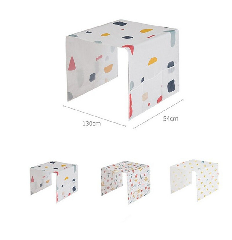 Kryt na chladničku, úložný vak, organizér na úložný priestor do práčky, závesná taška s vreckom