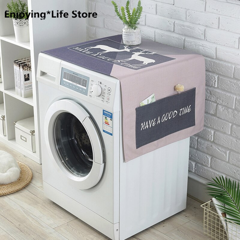 Kryty na práčku do domácnosti, vodotesný kryt na chladničku, puzdro na práčku, sušička bielizne, vreckový organizér