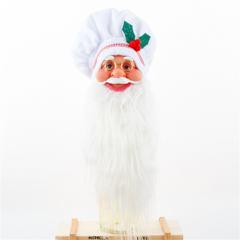 Vyno čekis Vyno burbulų apvyniojimo rankovės dovanų vyno dėklas raudonas komplektas, galvutės butelio maišelio dangtelis Kalėdų nerūdijančio plieno vyno taurės rinkinys