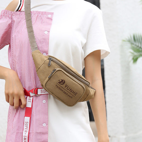 Pánska textilná taška s nápisom