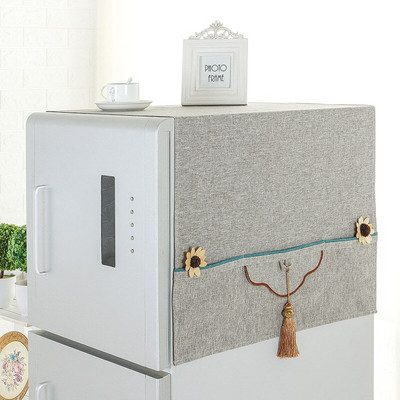 70*170cm Κάλυμμα για τη σκόνη ψυγείου με τσάντα αποθήκευσης τσέπης Πλυντήριο ρούχων Φούρνος μικροκυμάτων Πολυλειτουργικό κάλυμμα πανί