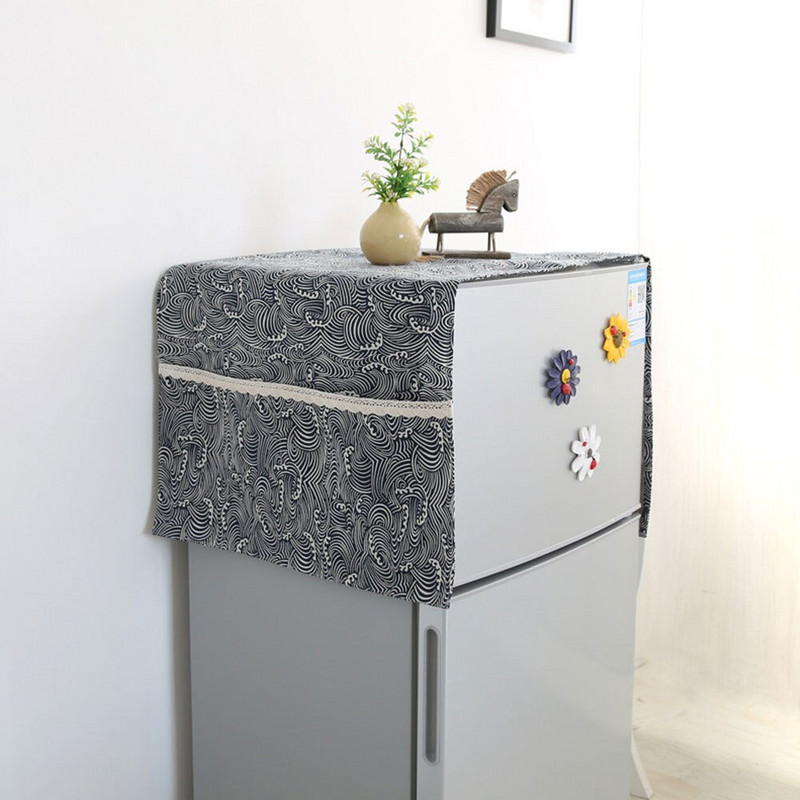 Nordic Dust Protection Cover Chladnička Vrecko Multifunkčná prachová handrička Domáci textil Ochranný kryt Domáca dekorácia