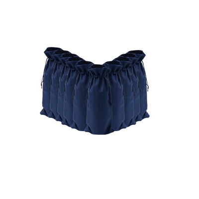 Vyno laikikliai Kalėdų vyno siuntėjas Dovanų skalbinių butelis su buteliuko raišteliu Vyno maišeliai Vyno dangtelių maišeliai 10 vnt vyno maišeliai Šventiniai