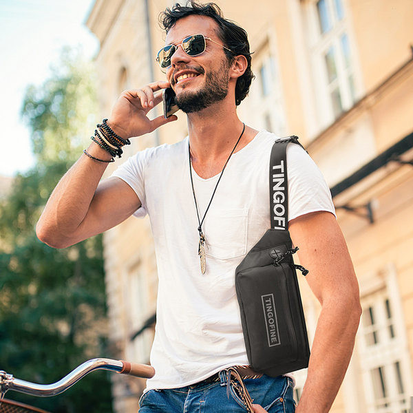 Športová ľadvinka v troch farbách pre mužov