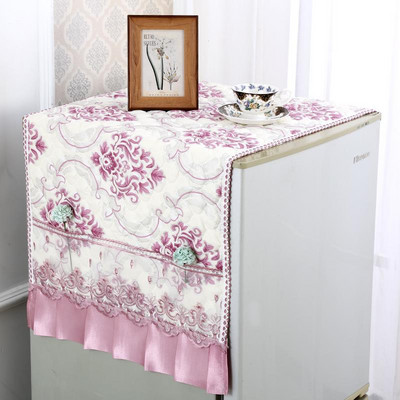 1 db alsó csúszásmentes hűtőszekrény porvédő huzat tárolótáska huzat törölköző vastagító légáteresztő mosógép huzat