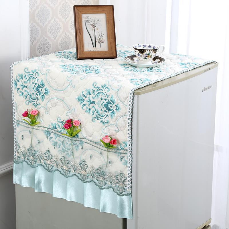 1 db alsó csúszásmentes hűtőszekrény porvédő huzat tárolótáska huzat törölköző vastagító légáteresztő mosógép huzat