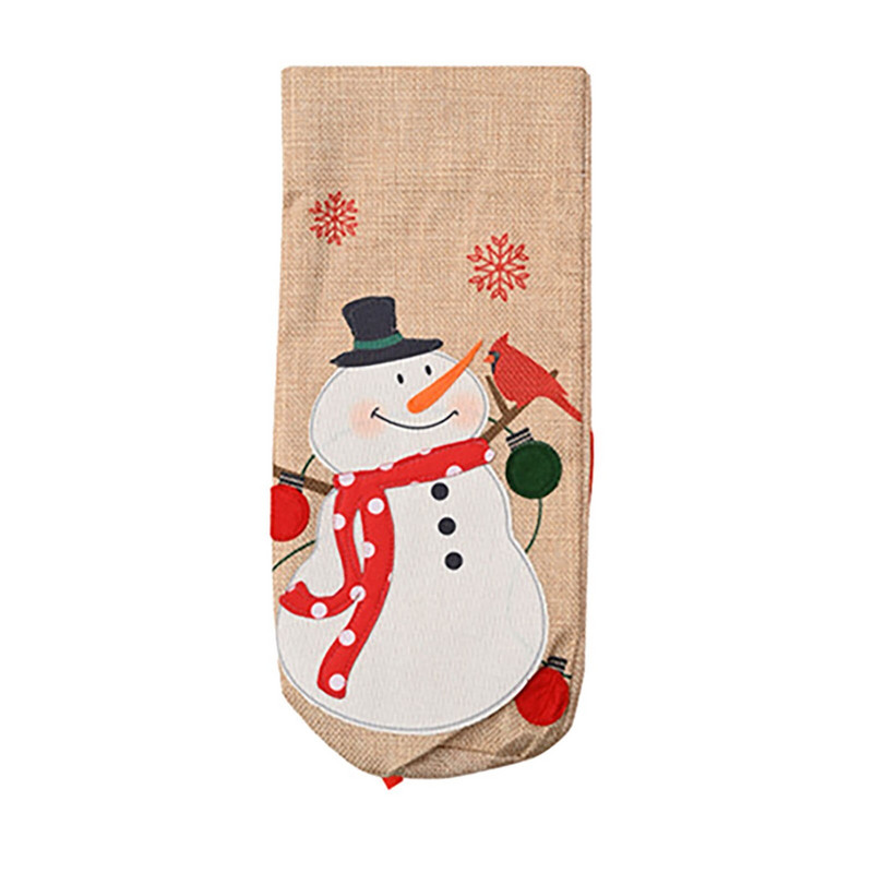 Nové vianočné dekorácie, imitácia ľanu, veľkosť pohára na víno, štýlové poháre na víno pre ženy, poháre na víno s monogramom