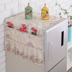 Bavlnené kryty na práčku, chladničku s vreckom, upratovanie domácnosti 120*54CM