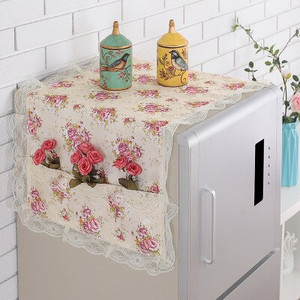 Bavlnené kryty na práčku, chladničku s vreckom, upratovanie domácnosti 120*54CM