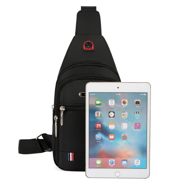 Нов модел мъжка чанта с няколко отделения за рамо