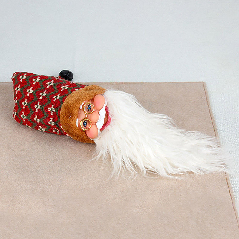 Crăciun Cap de bătrân nou Cap de sticlă de vin Decorare Pandantiv Pandantiv Restaurant Bar Recepție Aspect scenă de vacanță Purtare