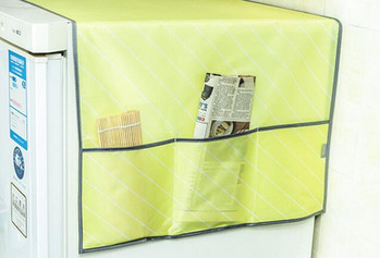 Πρακτικό Ψυγείο Σκόνη πλυντηρίου ρούχων Αποθήκευση Κρεμαστή τσάντα Ψυγείου Κάλυμμα σκόνης Ψυγείου Κάλυμμα Ψυγείου Πετσέτα Θήκη