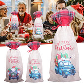 Vianočná sada fliaš vína, modrá sada na popruhy pre nákladné autá, sada na šampanské a červené víno, rodinný jedálenský stôl, nafukovacie vrecko na fľaše, chladiaca taška na víno